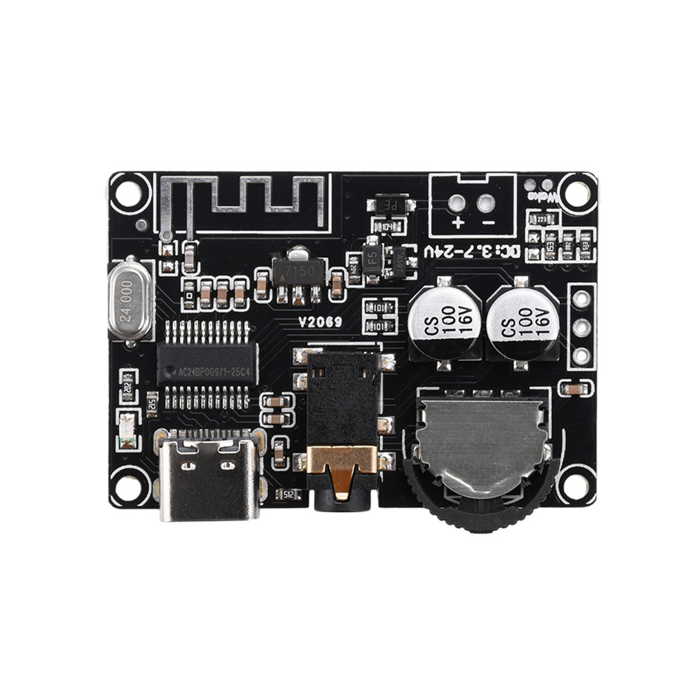 Bluetooth 5.0 Audio Receiver Board Stereo Lossless Decoder Bluetooth XY-WRBT DC 3.7-24V Sound Decodi