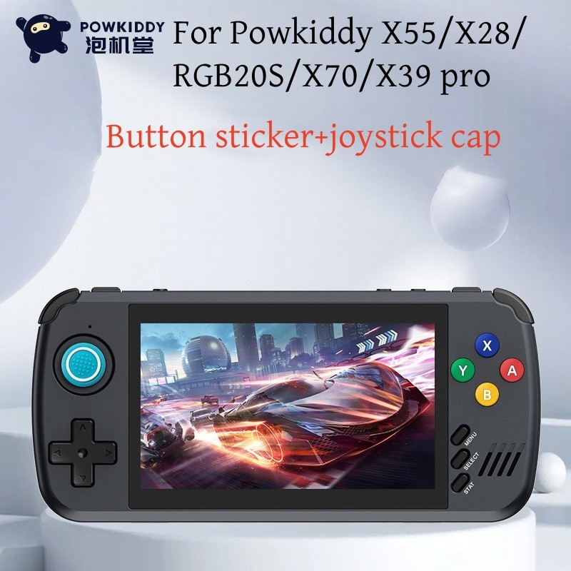 Colorful Joystick Cap For Powkiddy X55 X70 RGB20s X28 X51 X39 handheld Accessories Decoration Color 