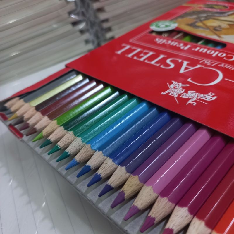 

PENSIL WARNA CLASSIC FABER CASTELL 24 WARNA