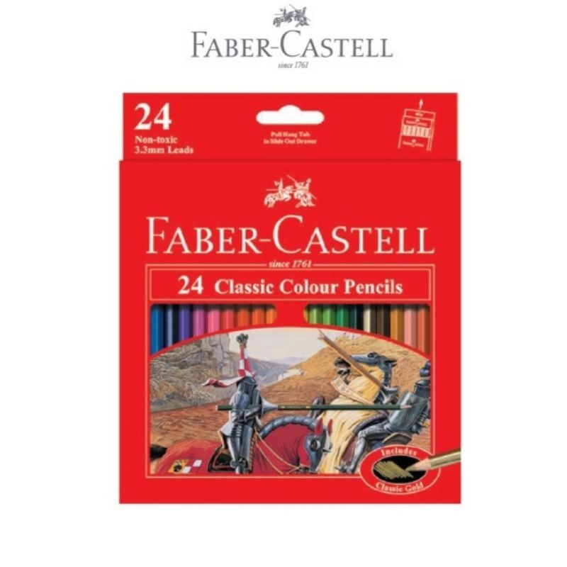 

Faber Castell Pensil Warna 24 Warna