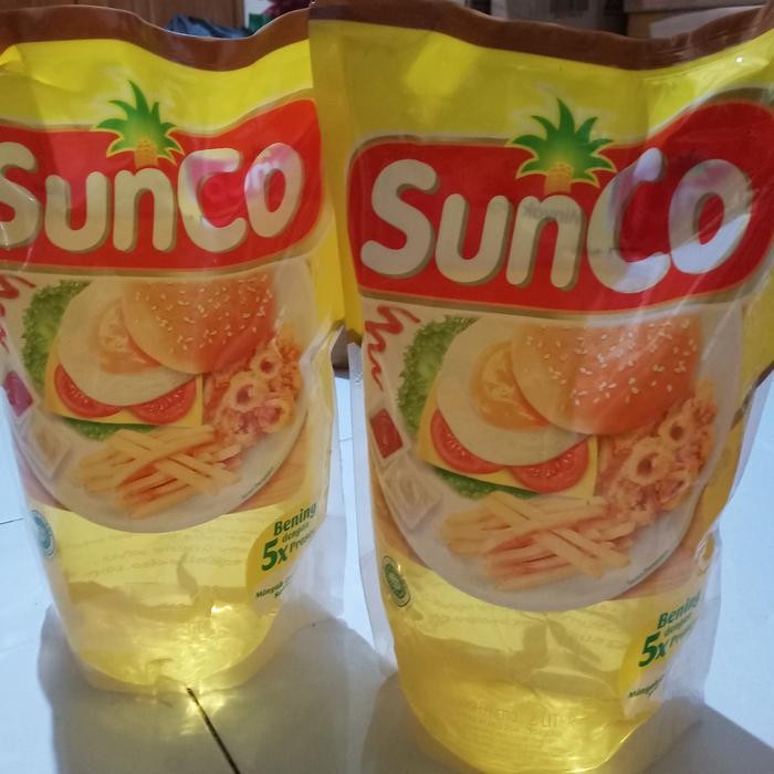 

New minyak goreng sunco 2 liter