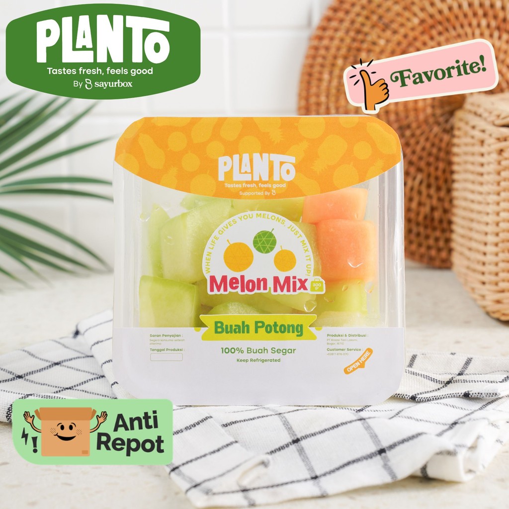 

Planto Melon Mix Potong 275 gram