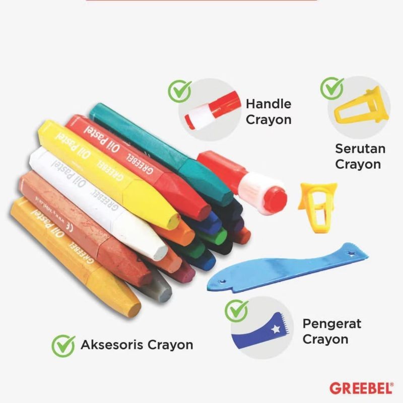 

EBEL Crayon 72 Warna / Pastel ebel 72 Warna