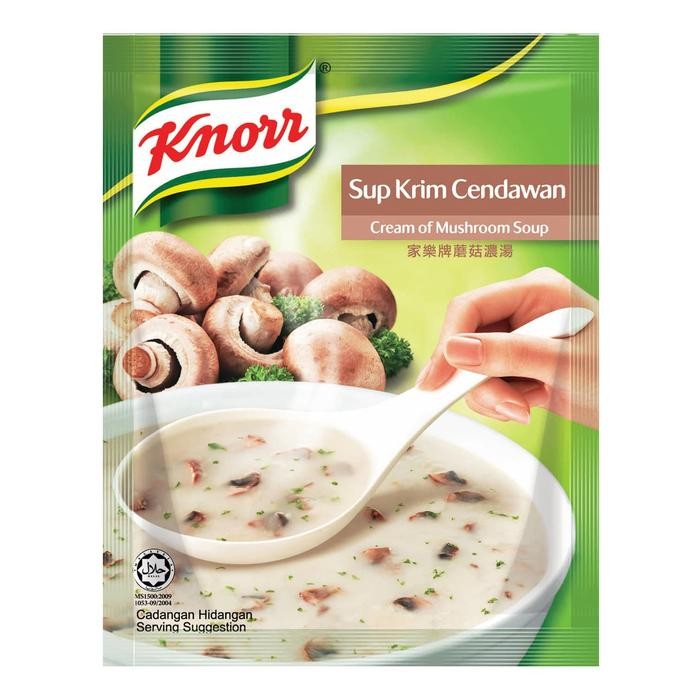 KNORR SOUP MIX -CREAM MUSHROOM/ CHICKEN/ HOT&SOUR/SEAFOOD/ TIGER LILY