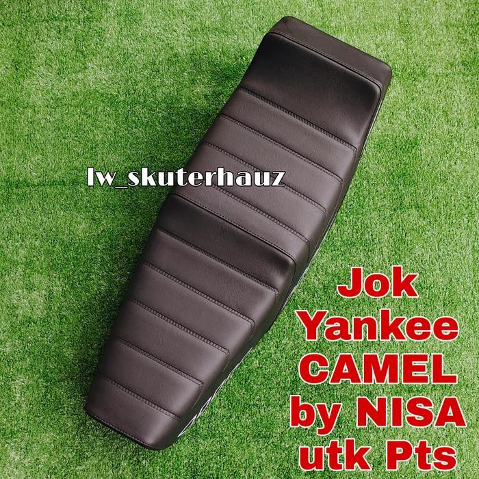 Jok YANKEE CAMEL Original By NISA ITALY Untuk Vespa Smallframe PTS dkk