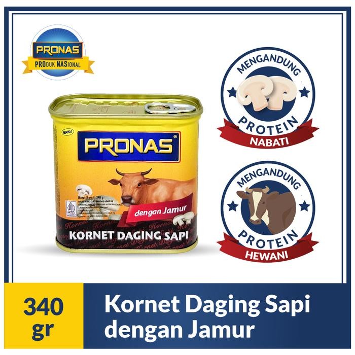 

Peno_Hay PRONAS Kornet Sapi Mushroom (Dengan Kemasan EOE) 340 gr