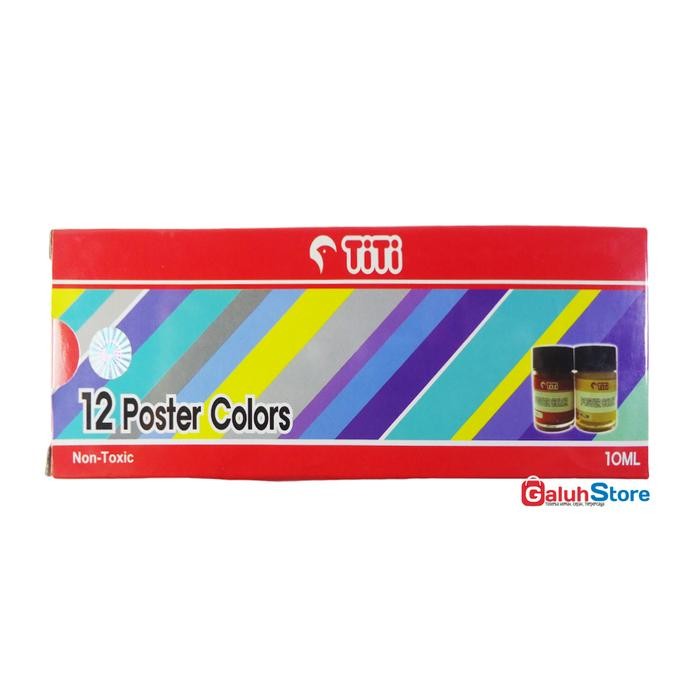 TERBARU titi Cat Poster Botol 12 Warna