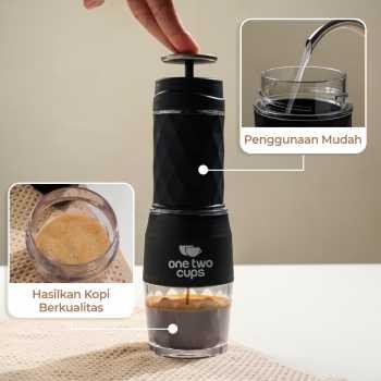 Hand Press Mini Espresso Coffee Maker 3 In 1 20 Bar 120Ml - Hs-8439