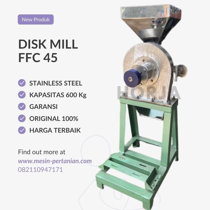 Mesin Gilingan Tepung Disk Ll Ffc 45 Stainless Body Only Ffc45