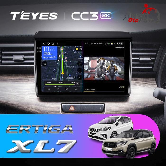 Head Unit TEYES CC3/ CC3 2K All New Ertiga / XL7