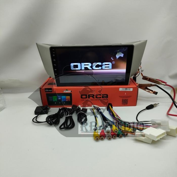 Head Unit Android Orca Eco Toyota Harrier - Lexus 9 inch