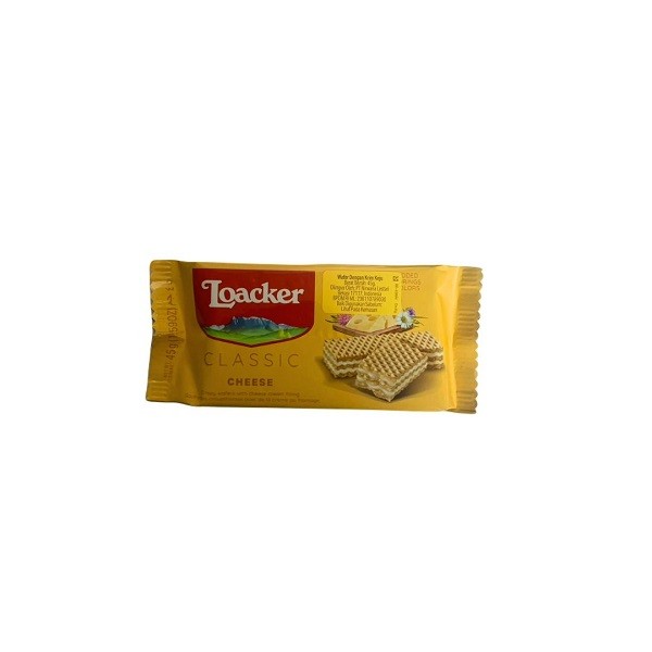 

LOACKER WAFER CLASSIC CHEESE 45G