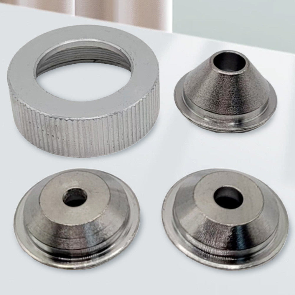 Stainless Steel Nozzle Replacement Parts Drywall Texture Hopper Gun Orifice Set Fit for Wal-Board Dr