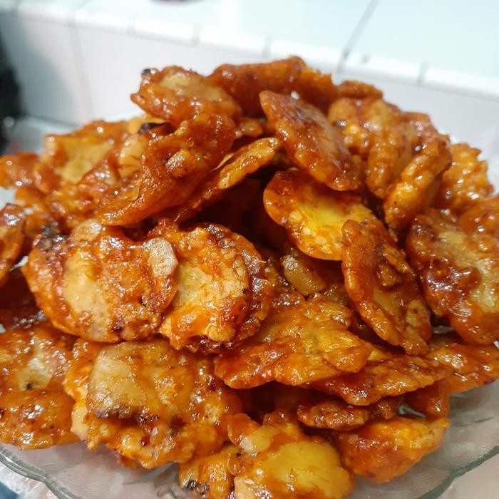 

Keripik Emping Melinjo Pedas Manis 1Kg