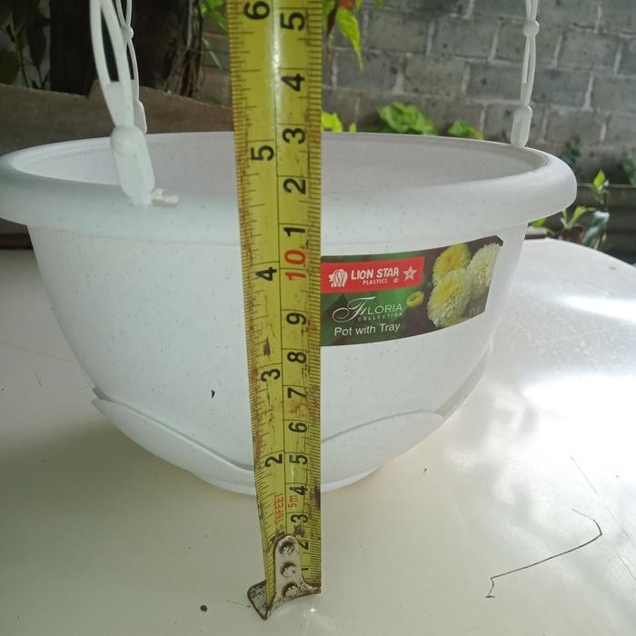 Evergreeeen Pot Gantung Plastik Pot Gantung