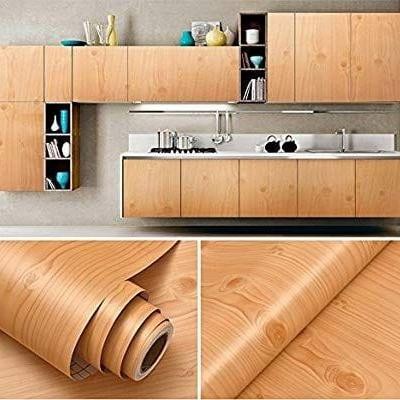 Pvc Sheet Urat Kayu Pelapis Lemari Pelapis Meja Furniture Wallpaper