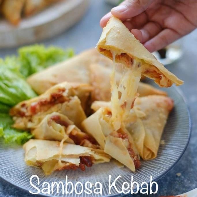 

BARANG TERLARIS Sambosa Kebab Mozarella Frozen isi 10