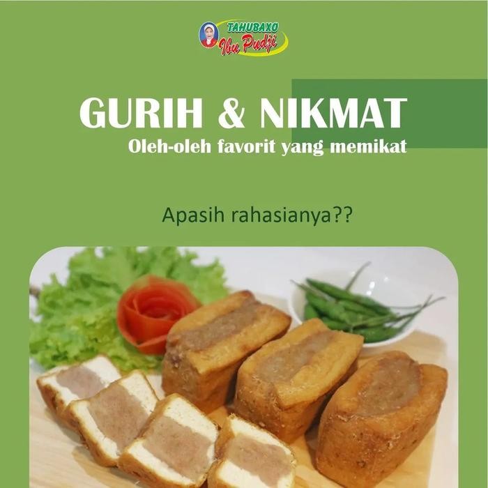 

BARANG TERLARIS TAHU BAXO BAKSO BU PUDJI KHAS SEMARANG UNGARAN MURAH SJKT PERBOX promo