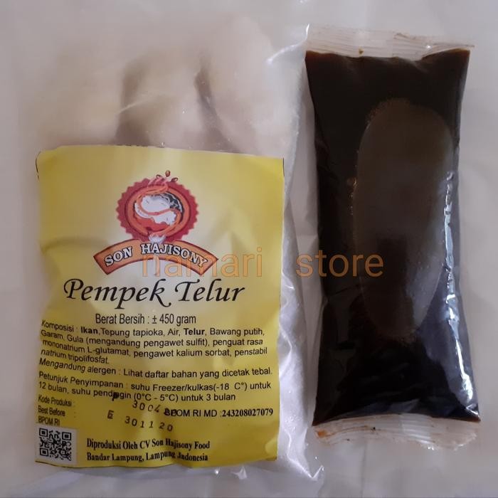 

BARANG TERLARIS PEMPEK TELUR SON H. SONY LAMPUNG