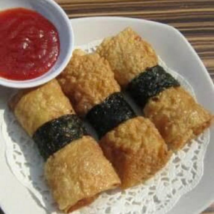 

BARANG TERLARIS Lunpia Lumpia kulit tahu udang dimsum frozen 1 pack isi 16 pcs