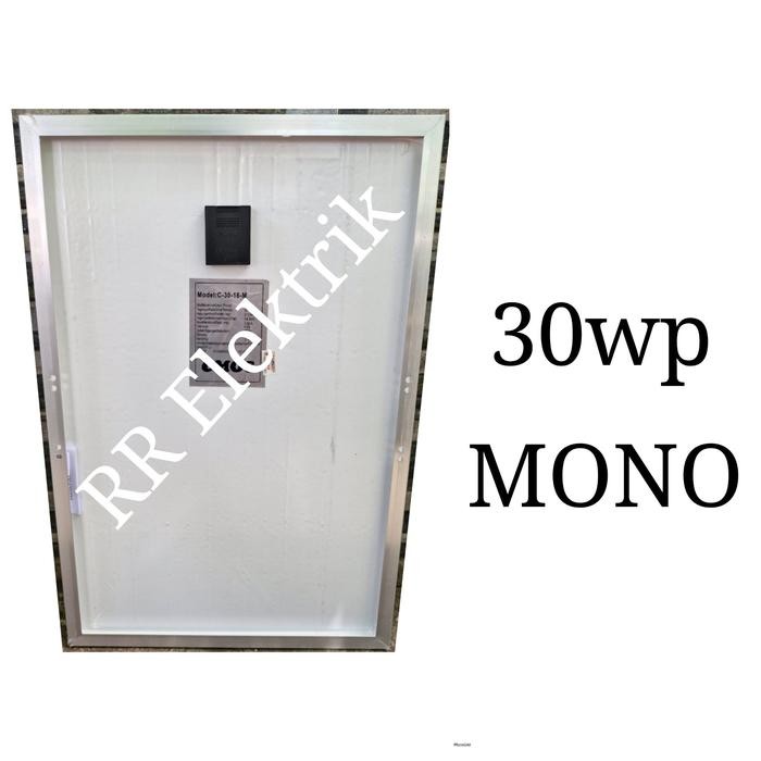 Solar Panel Solar Cell Panel Surya CMOS 30wp Mono 30wp Monocrystalline