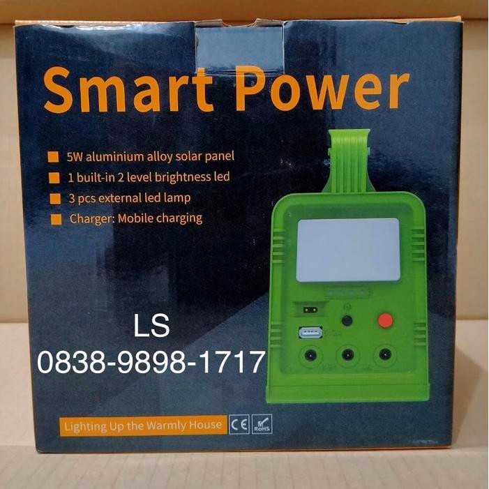 Lampu Sehen Solar Home Lighting System SHS 5W (Paket Lampu Solar Cell)