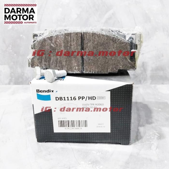 Laris "Kampas Rem Depan Bendix Isuzu Panther Kapsul Panther Kotak Db1116