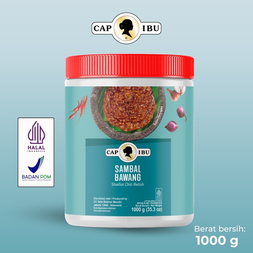 

CAP IBU Sambal Bawang Kemasan Pot