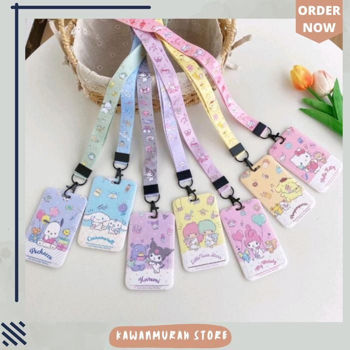 

Promo Name Tag Kantor / Id Card Holder / Lanyard Motif Kartun / Gantungan Id Tbk