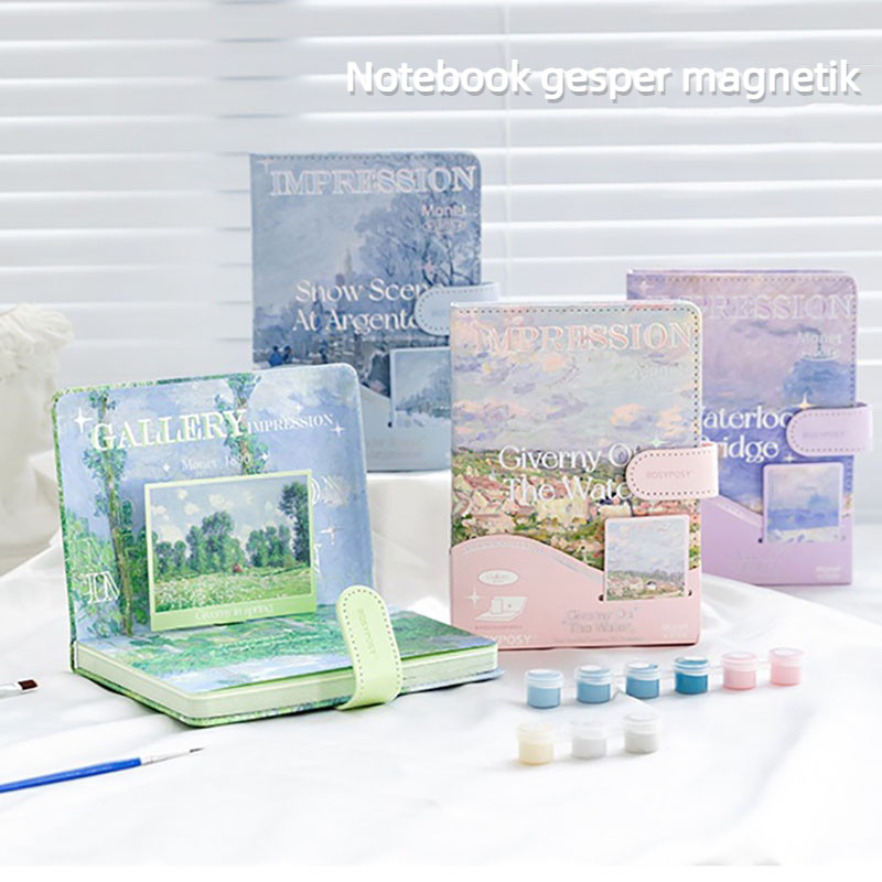 

LOOOOPY Buku Catatan Unik Penutup / Notebook / Full Color Buku Diary Rosyposy Pemandangan Korea