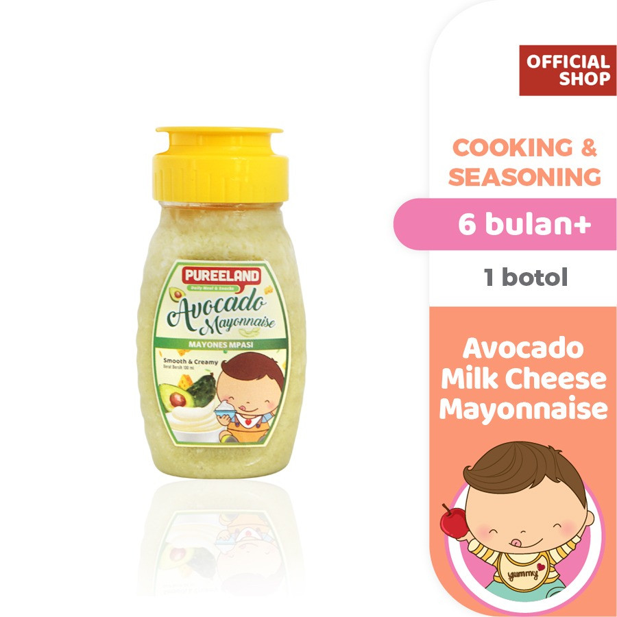 

Pureeland Cheesy Mayonnaise / Mayones Keju MPASI / Bumbu MPASI