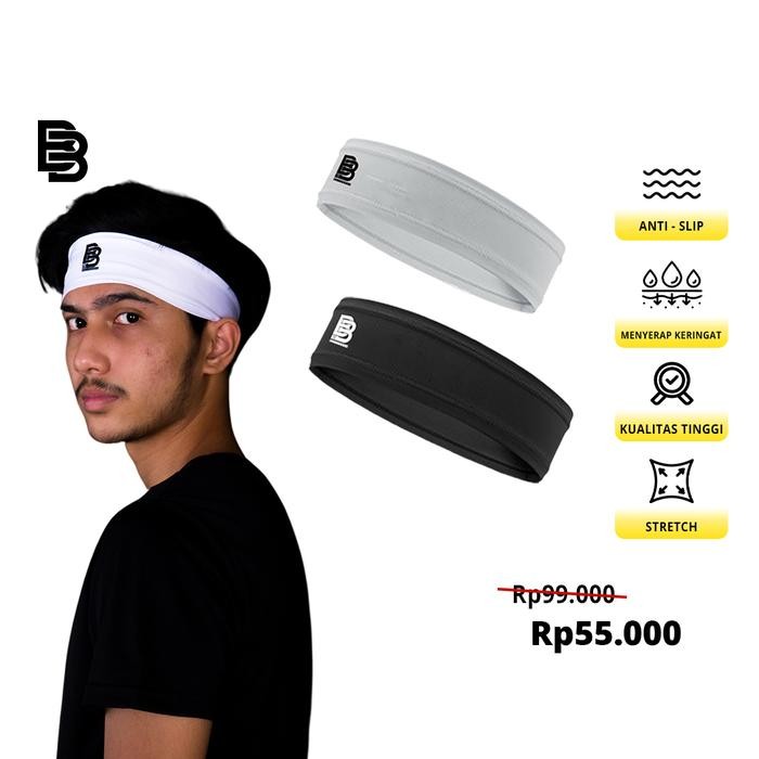 Headband Basket / Tennis / Lari / Olahraga Ballerbro