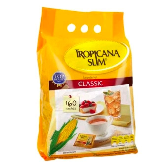 

gula tropicana slim classic isi 160 sachet Sugar