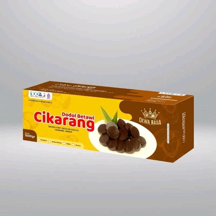 

Dodol Betawi Kemasan 1 kg Asli Cikarang