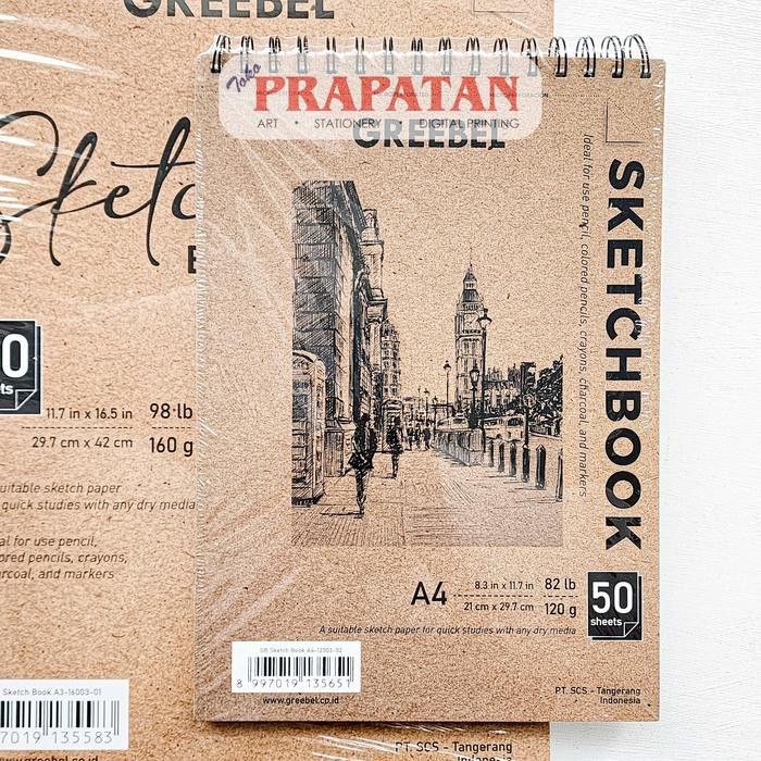 

Greebel Sketchbook Buku Gambar #Gratisongkir
