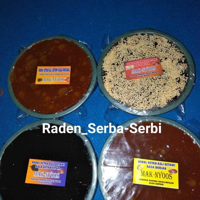 

dodol Betawi 1 kg ( besek ) original