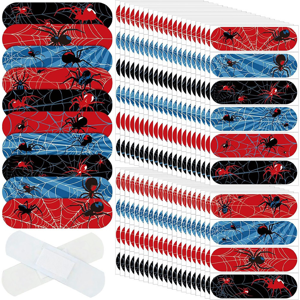 

30/50Pcs Cartoon Cute Spider Band Aid Wound Dressing Patch Plaster Skin Tape First Aid Disposable
