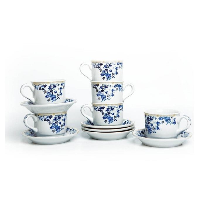 VICENZA YA83 Cangkir dan Lepek 6 pasang Cup and Saucer Vintage Cup