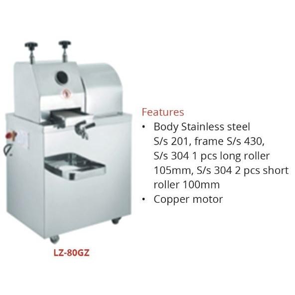 Getra Lz-80Gz Sugar Cane Presser / Mesin Pemeras Tebu / Penggiling Tebu