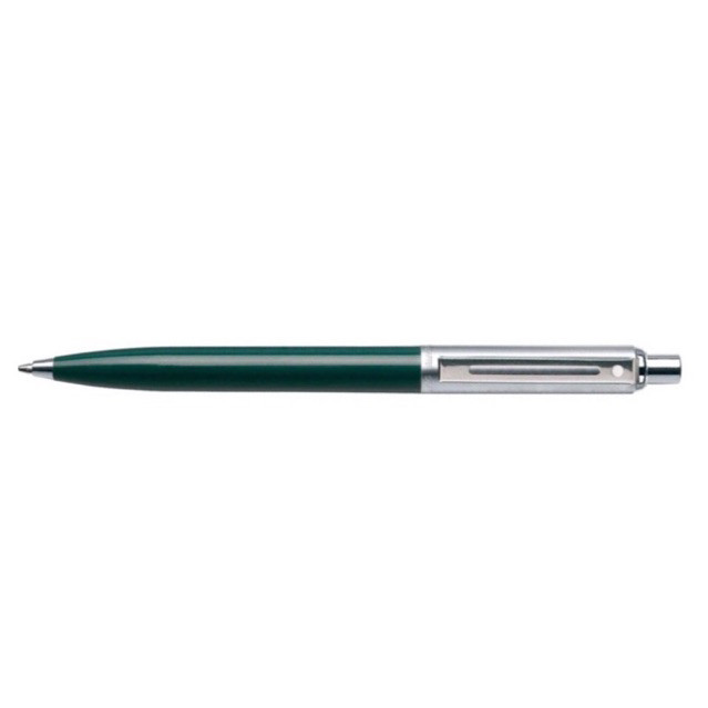 

Sheaffer Sentinel Brushed Chrome Cap Dark Green Barrel Ballpoint
