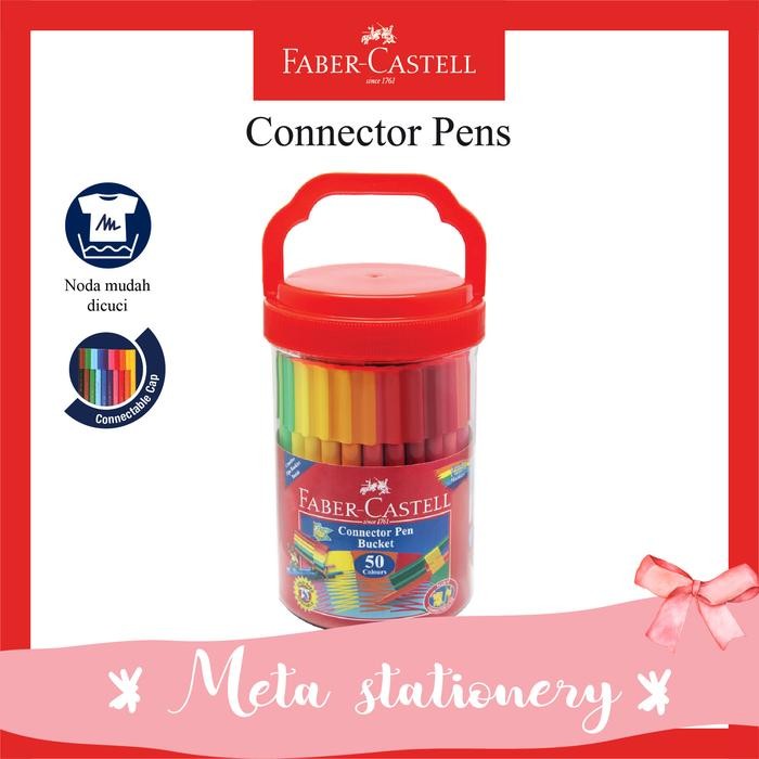 

Connector Pen 50 Faber Castell #Gratisongkir