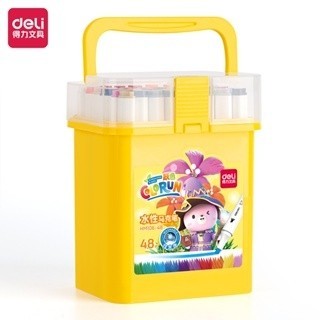 

Deli Water-based Sketch Marker / Spidol Warna Dual Tip 24 36 48 60 Warna HM106