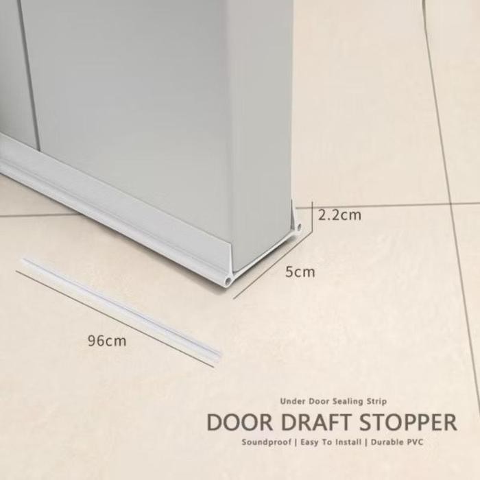 H0M3Sweet- Silikon Penutup Celah Bawah Pintu Penghalang Debu Binatang Serangga Penutup Celah Anti