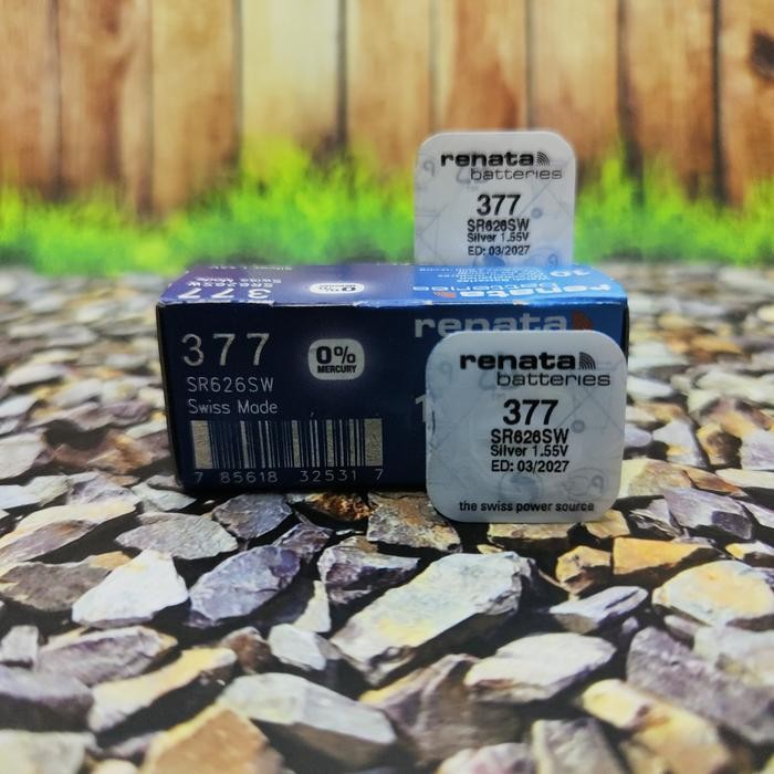 H0M3Sweet- Baterai Jam Tangan Swatch Baterai Swatch Renata 377 Sr626Sw Original