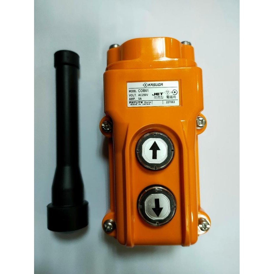 PUSH BUTTON UP & DOWN + KABEL 5-6 MTR FOR CHAIN HOIST NITCHI