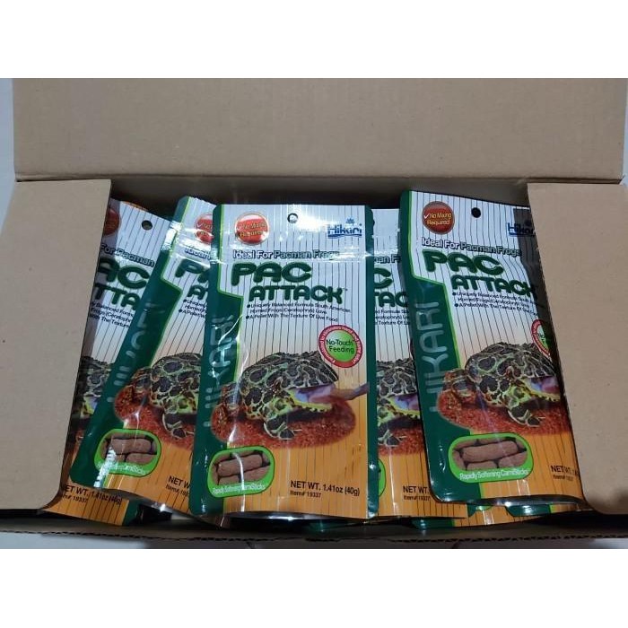 

Best Seller Hikari Pac Attack 40Gr Makanan Pacman Kodok Katak Amphibi