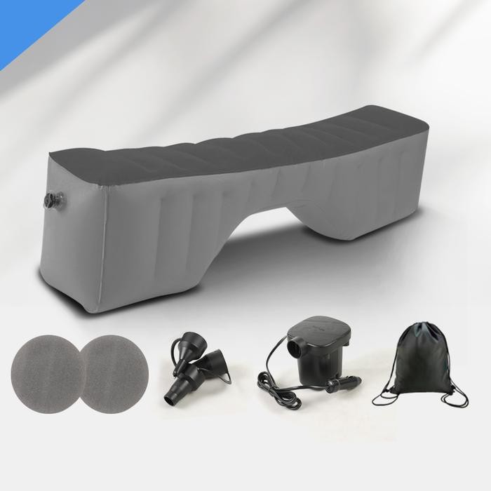 Kualitas Terjamin Bantal Angin Sandaran Kaki Mobil Sandaran Kaki Jok Travel Free Pompa