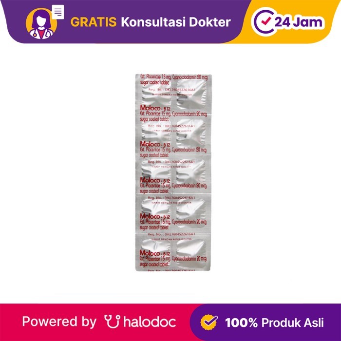 TERLARIS Moloco Plus B12 10 Tablet SALE