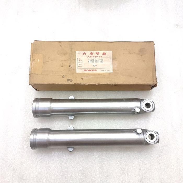 bottom tabung shock shok sok skok depan honda S90 S90Z S110 benly CB100 CB125 CG110 CG125 nos japan