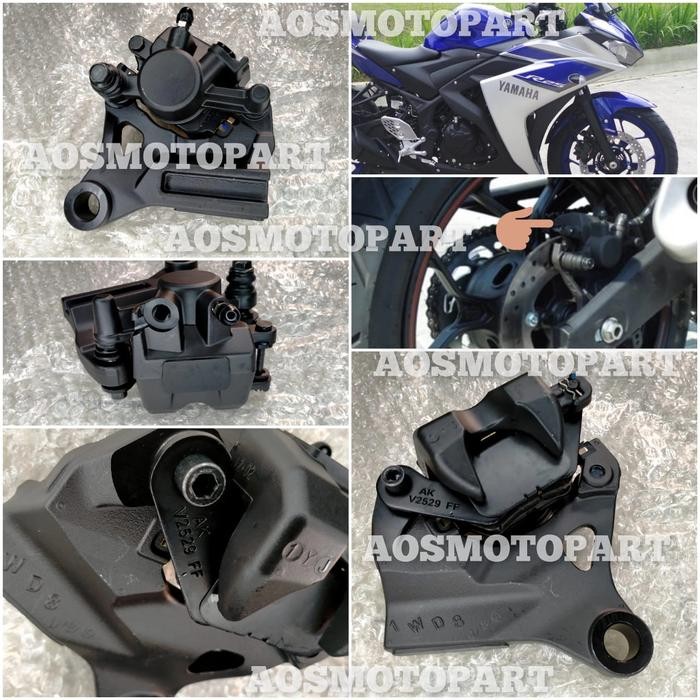 kaliper palababi cakram belakang Yamaha R25 dan MT25 ori